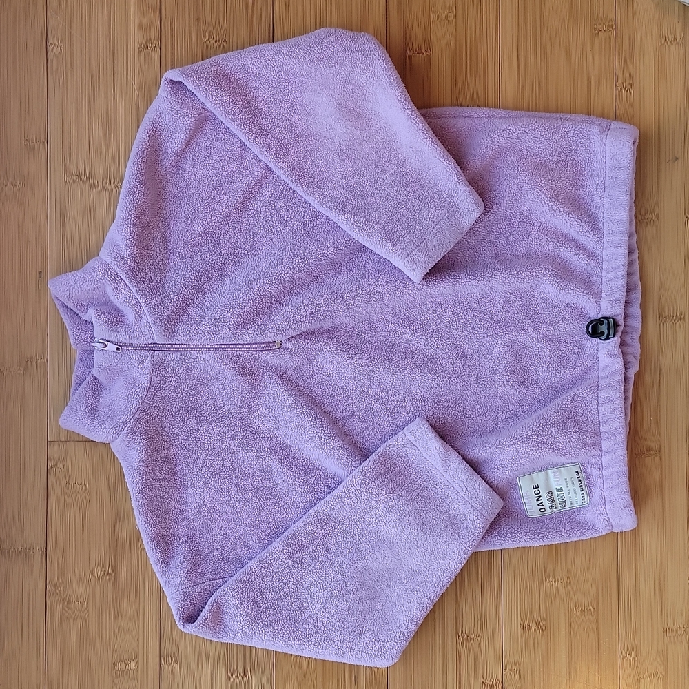 ZARA Girls | half zip up fleece jacket | Size 6